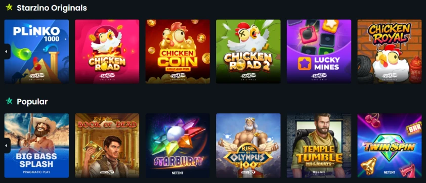 Starzino Games